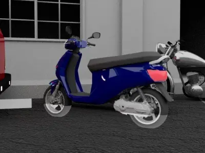 Scooty 3D model