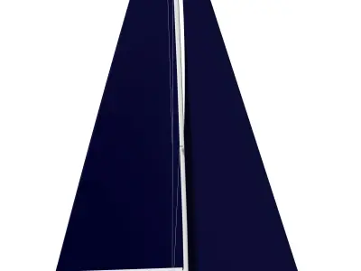 Eleva Yacht - THE FIFTY sailboat Mid-detail model 3D model