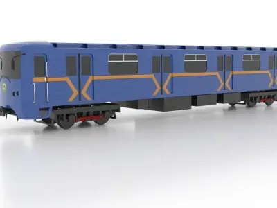 Subway Train 81-7080 1st Generation Low 3D Model Pack