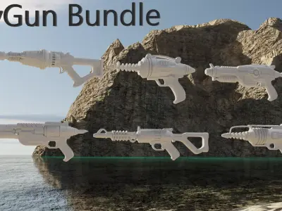 raygun bundle 3D model