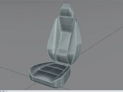 Generic Car seat 3D model