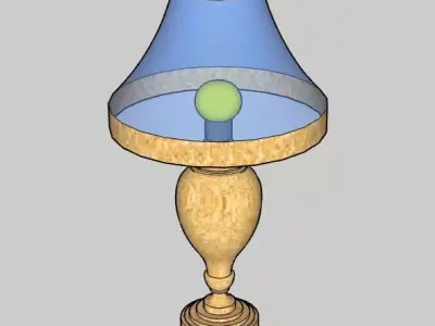 Table Lamp 3D model 162