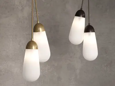 Lariat 2 Pendant Lamp 3D model