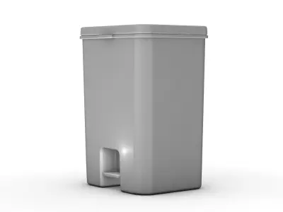 Waste bin 3D model purchase