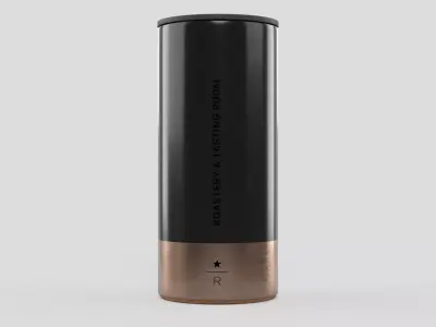 Starbucks Roastery Reserve Tumbler Thermos 3D model