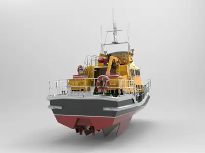 Rescue Ship 3D model