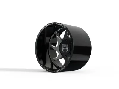 REAR SPECIALITY FORGED D026 WHEEL 3D MODEL 3D model