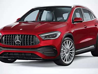2021 Mercedes-Benz GLA35 AMG 3D model