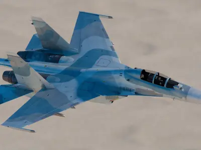 Sukhoi  Su-30 3D model
