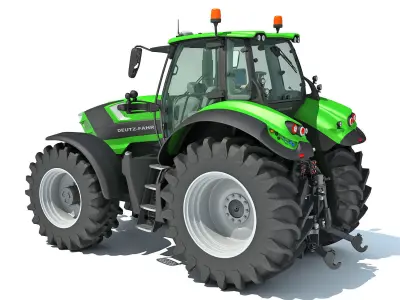 Deutz Fahr Tractor 3D model