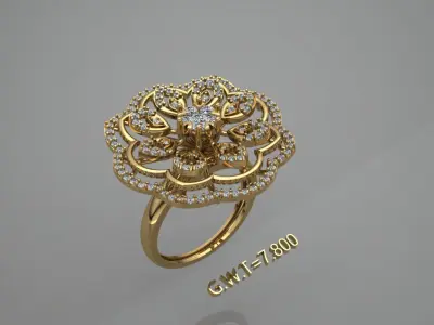 FASION RING 3D model 32
