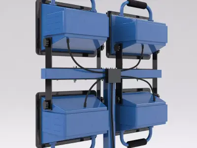 Work light 5 3D model