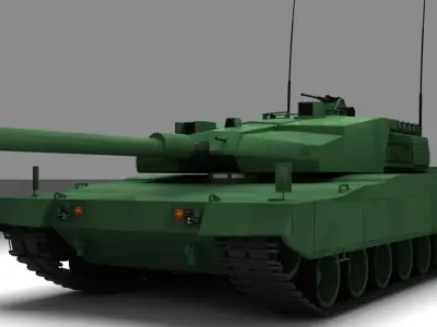 Altay Tank 3D model