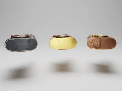 Steampunk Lighter 3D model