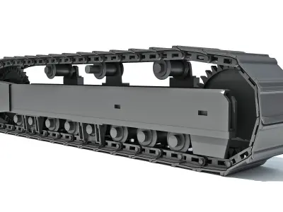 Track kit V4 3D model