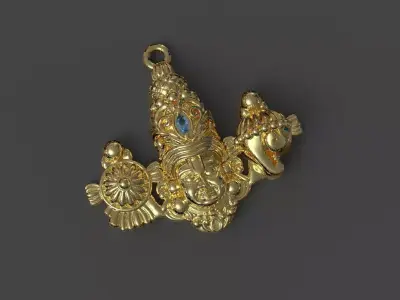 Balaji Pendent 07062023 3D print model