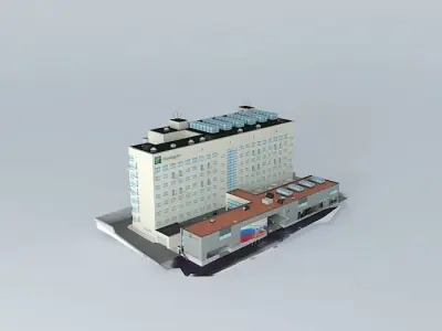 HolidayInn Samara Free 3D model