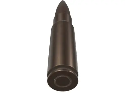 Rifle Bullet 3D model purchase