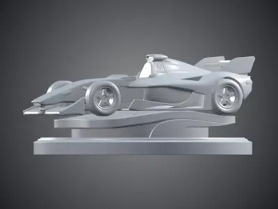 Formula Race Car Statue 3D Print Model PM-401 3D print model