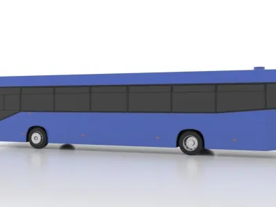 MAN A60 SL222 MANAS Low Low-poly 3D model