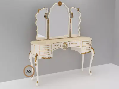  Dressing Table  3D model 3D model