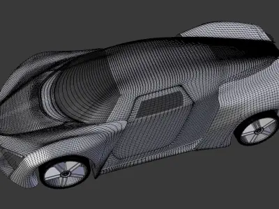 Marussia B2 Sport Free 3D model