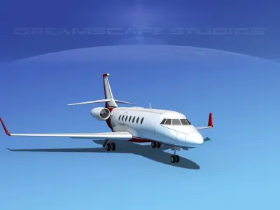 Dassault Falcon 2000 V15 3D model purchase