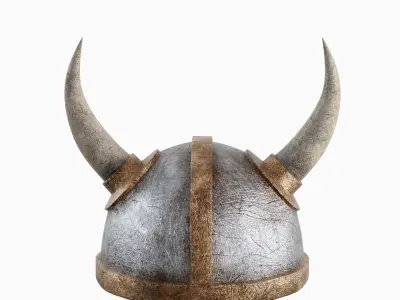 Viking Helmet 03 3D model