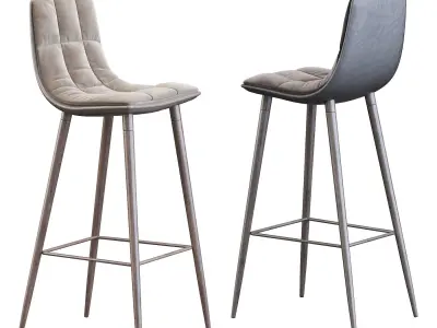 Barstool Lecco 3D model purchase