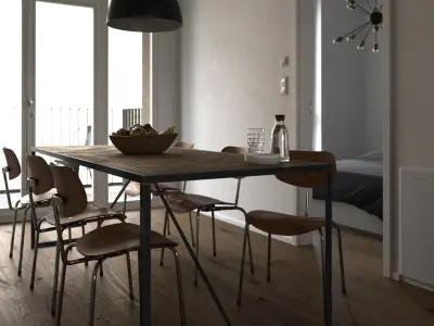 Photorealistic Modern Interior 3D model