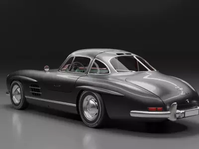 Mercedes SL300 3D model