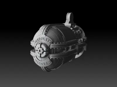 Titan Cannon 3D print model