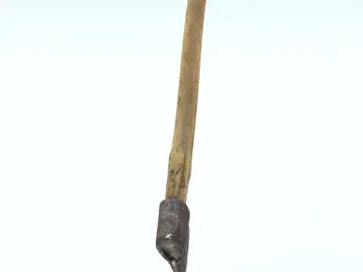 Hatchet Middle Poly 3D model