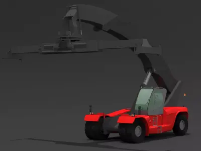 Reach Stacker 3D model buy