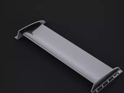Spoiler bonus carbon tuning part auto car  3D model