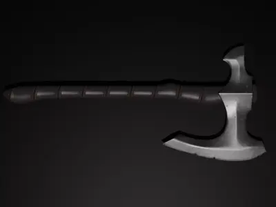 God of war ragnarok Leviathan axe printable 3d model 3D Low-poly 3D model