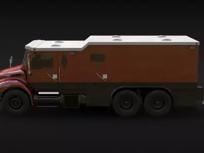 Armored Truck XL 3D model