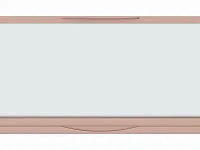 Eyeshadow Palette 6 Shadows Urban Decay Naked 2 3D model