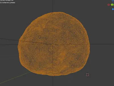 Phobos Alien Planet Sci-Fi Fantasy Scenery 3D model