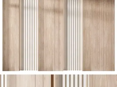 wall panel 15 Free 3D model