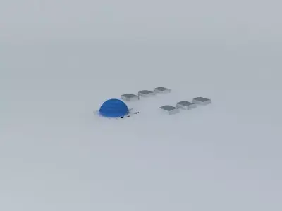 AirAtlanticOcean Terminal in Amman, Jordan Free 3D model