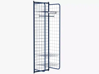 Standard  Wall Locker 3D model