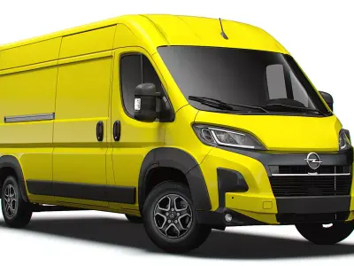 Opel Movano Van L3H2 2024 3D model