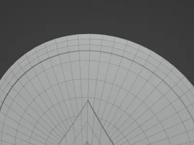 Ancient Greek City State Shield - Sparta 3D model