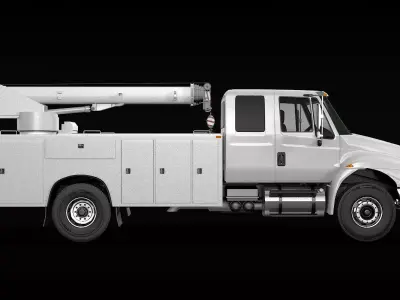 Service Truck 3D model purchase
