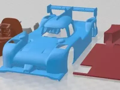 Nissan GT-R LM Nismo Race 2015 Printable Car 3D print model