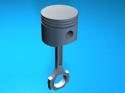 Piston 3D model get