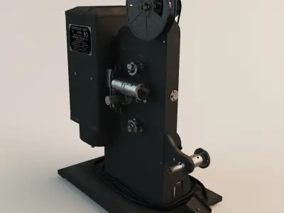 Kodak 8mm Projector 3D model