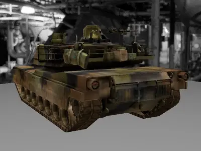 3D Model of Military Tank 3D model