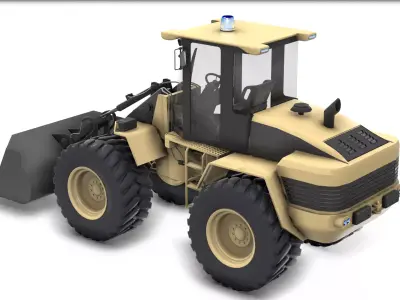 Vehicle - heavy equipment 04 3D model